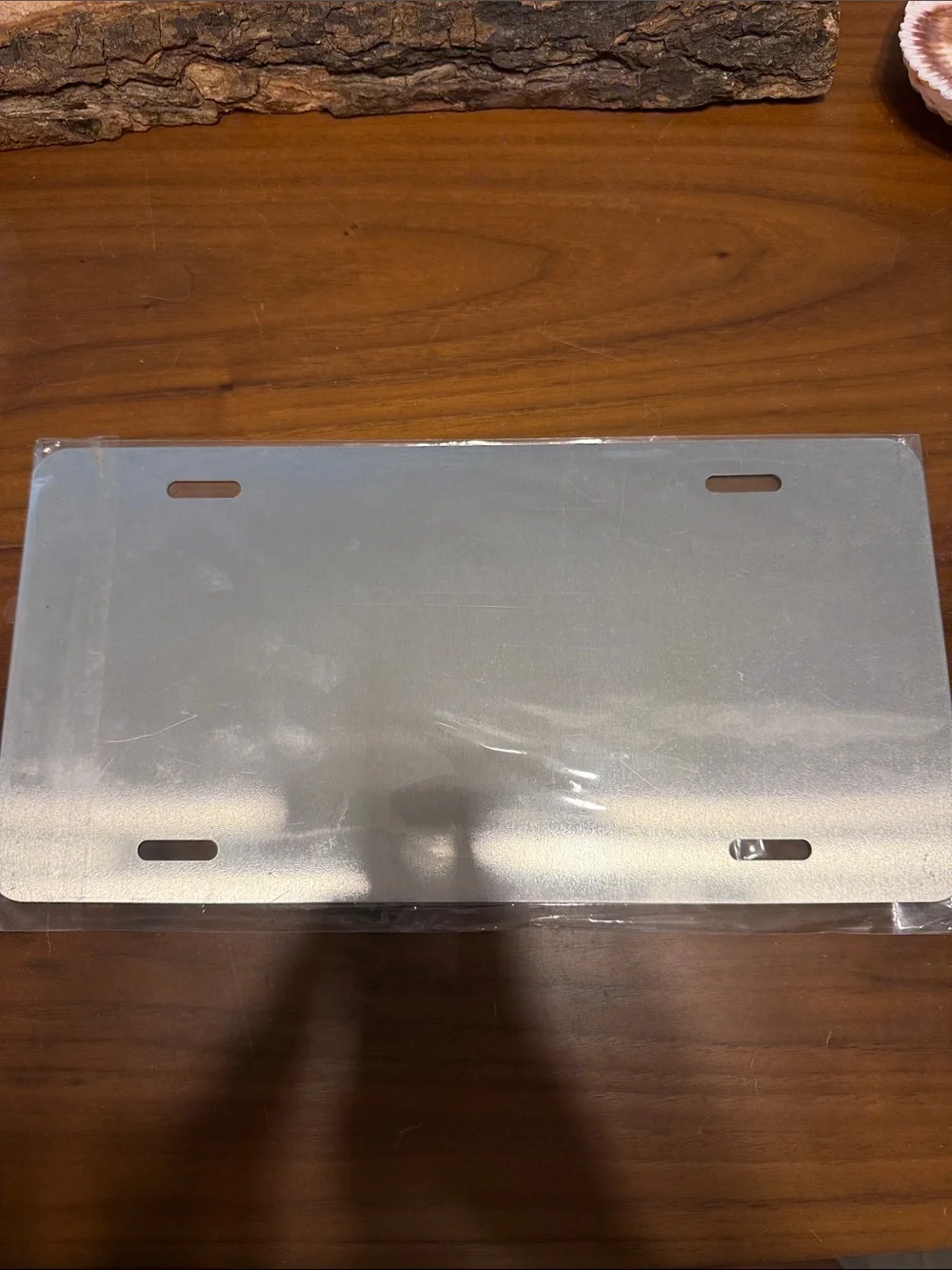FloGrown American Flag License Plate - Black/Red/White/Blue New